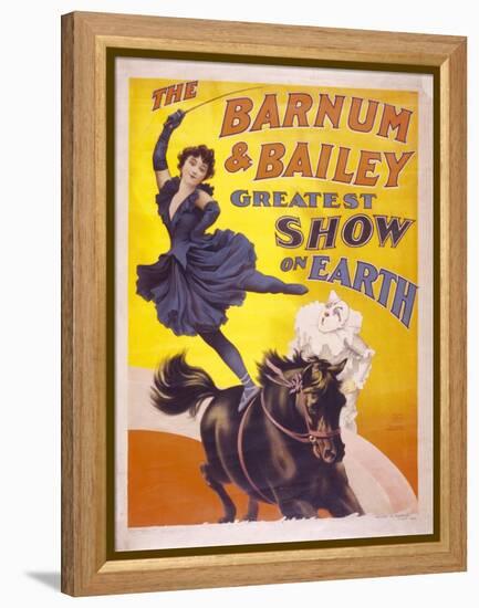 The Barnum & Bailey Greatest Show on Earth, Usa, 1895-Edward Henry Potthast-Framed Premier Image Canvas