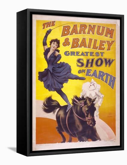 The Barnum & Bailey Greatest Show on Earth, Usa, 1895-Edward Henry Potthast-Framed Premier Image Canvas