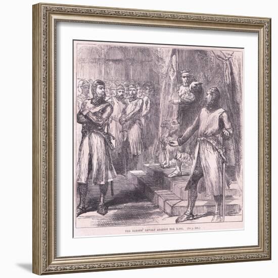 The Barons Revolt Against the King-Charles Ricketts-Framed Giclee Print