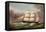 The Barque Alfred Hawley Off the Skerries on Her Way into Liverpool, 1860-G. Dell-Framed Premier Image Canvas