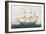 The Barque `Cormorant'-English-Framed Giclee Print