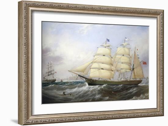 The Barque Egmont-John Scott-Framed Giclee Print