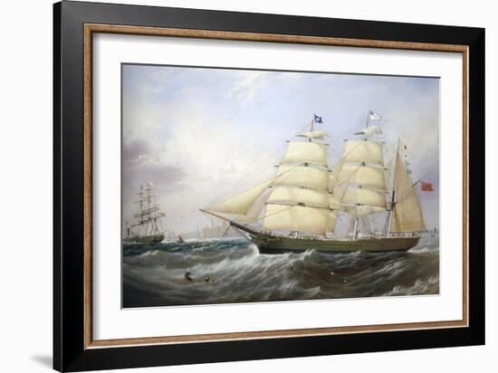 The Barque Egmont-John Scott-Framed Giclee Print