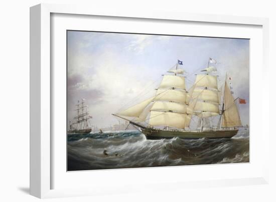 The Barque Egmont-John Scott-Framed Giclee Print