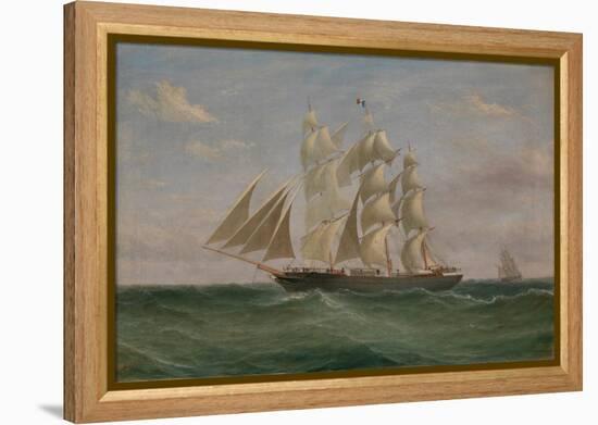 The Barque, Helen Denny by William Clark, 1863 (Oil Painting)-William Clark-Framed Premier Image Canvas