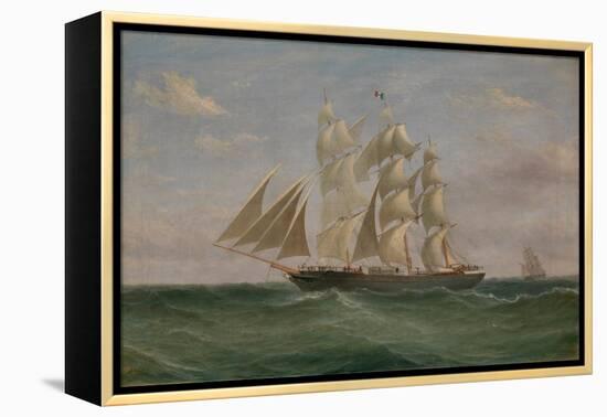 The Barque, Helen Denny by William Clark, 1863 (Oil Painting)-William Clark-Framed Premier Image Canvas