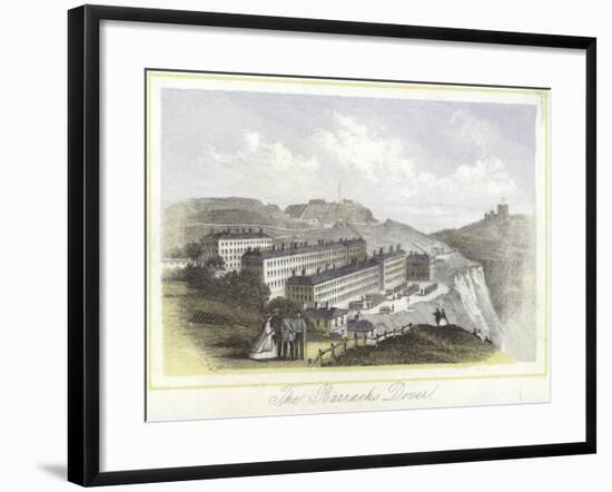 The Barracks in Dover-null-Framed Giclee Print