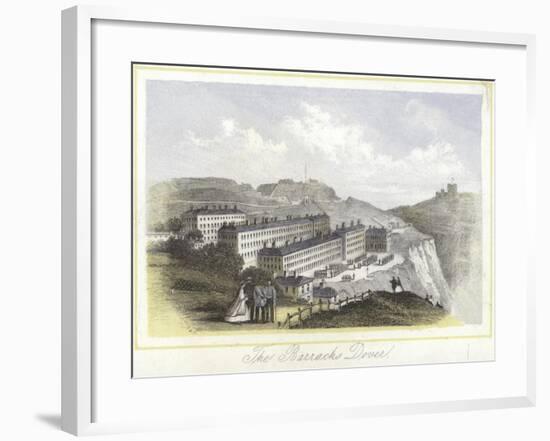 The Barracks in Dover-null-Framed Giclee Print