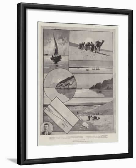 The Barrage of the Nile-Charles Auguste Loye-Framed Giclee Print