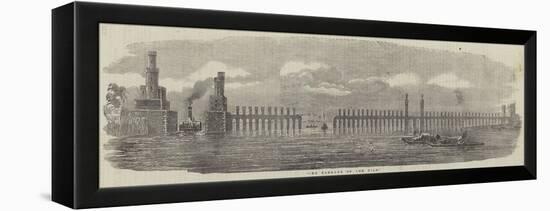 The Barrage of the Nile-null-Framed Premier Image Canvas