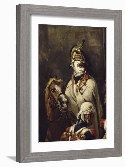 The Barriere De Clichy, Paris Defense March 30, 1814-Horace Vernet-Framed Giclee Print