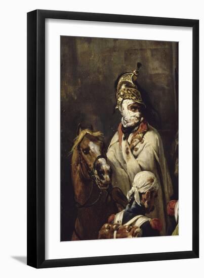 The Barriere De Clichy, Paris Defense March 30, 1814-Horace Vernet-Framed Giclee Print