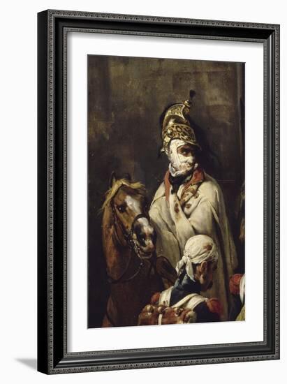 The Barriere De Clichy, Paris Defense March 30, 1814-Horace Vernet-Framed Giclee Print