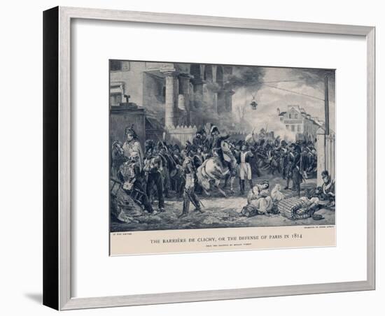 The Barriere De Clichy-null-Framed Giclee Print