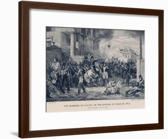 The Barriere De Clichy-null-Framed Giclee Print