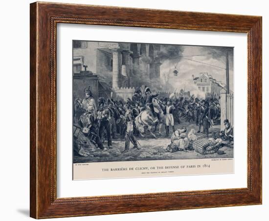 The Barriere De Clichy-null-Framed Giclee Print