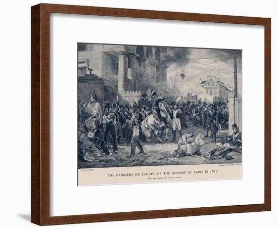 The Barriere De Clichy-null-Framed Giclee Print