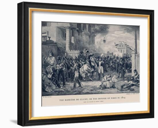 The Barriere De Clichy-null-Framed Giclee Print