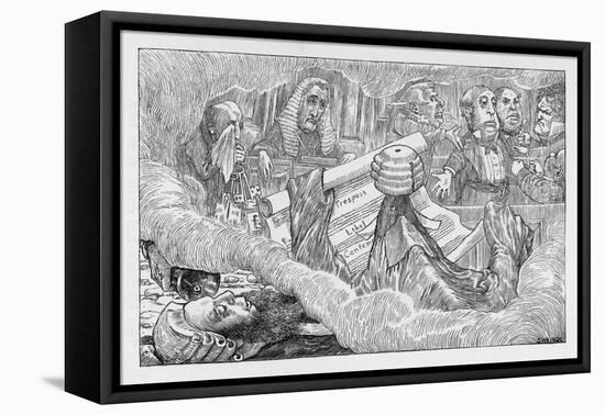 The Barrister's Dream-Henry Holiday-Framed Stretched Canvas