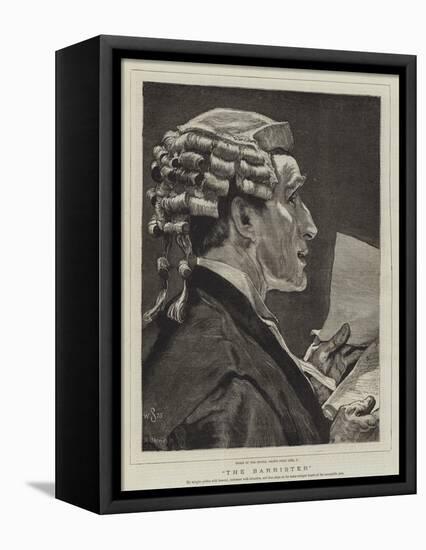 The Barrister-William Small-Framed Premier Image Canvas