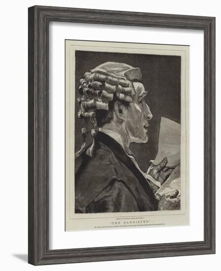 The Barrister-William Small-Framed Giclee Print