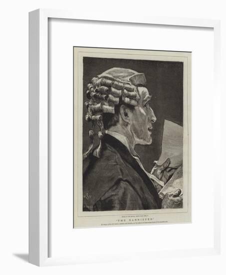 The Barrister-William Small-Framed Giclee Print