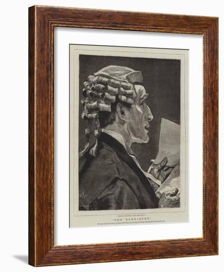 The Barrister-William Small-Framed Giclee Print