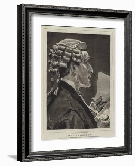 The Barrister-William Small-Framed Giclee Print