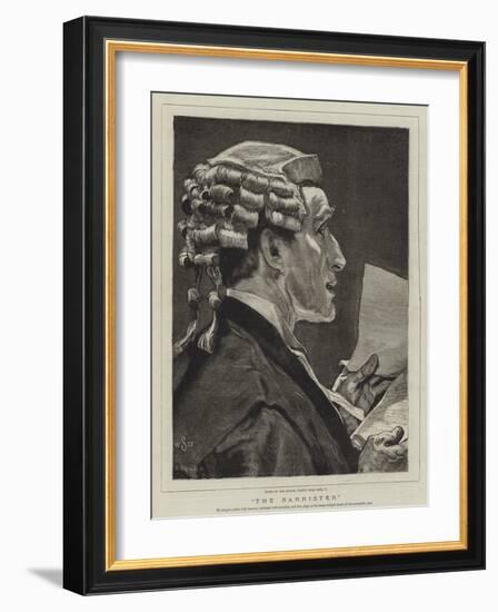 The Barrister-William Small-Framed Giclee Print