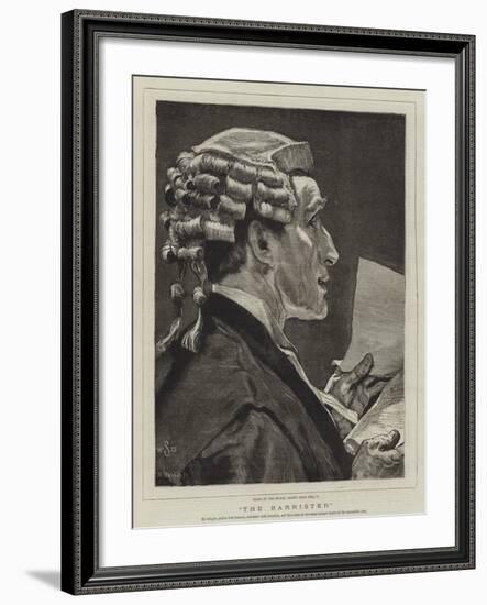 The Barrister-William Small-Framed Giclee Print