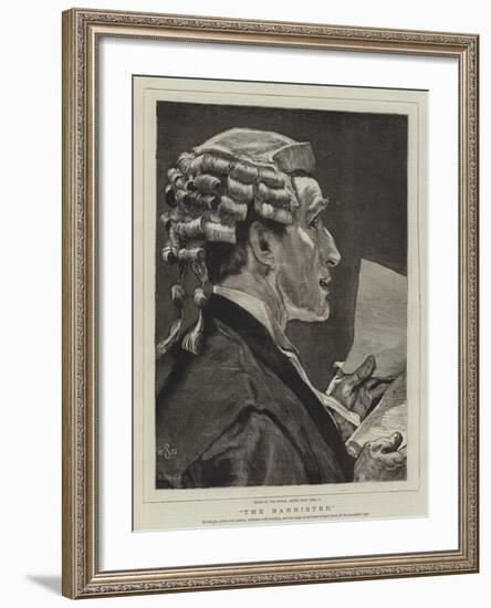 The Barrister-William Small-Framed Giclee Print