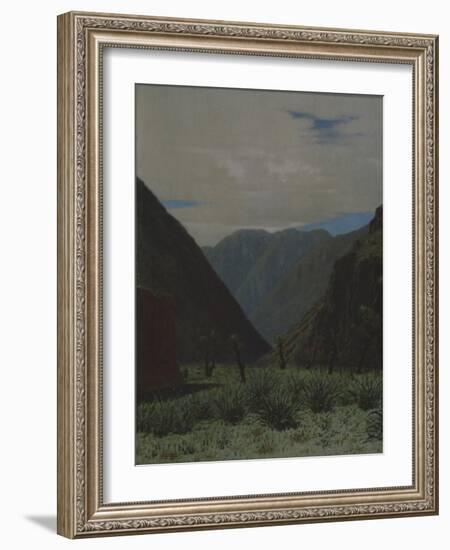 The Barskaun Mountain Pass-Vasili Vasilyevich Vereshchagin-Framed Giclee Print