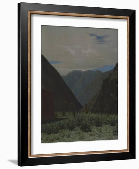 The Barskaun Mountain Pass-Vasili Vasilyevich Vereshchagin-Framed Giclee Print