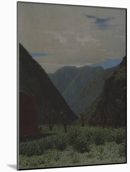 The Barskaun Mountain Pass-Vasili Vasilyevich Vereshchagin-Mounted Giclee Print