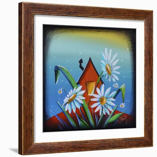 The Bashful House II-Cindy Thornton-Framed Giclee Print