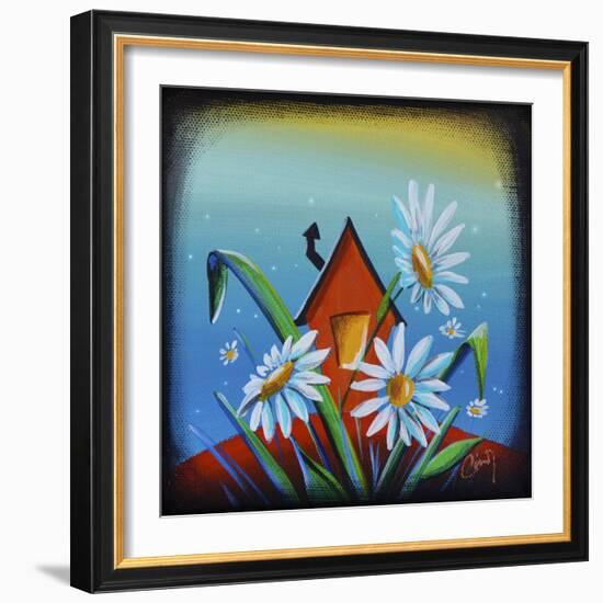 The Bashful House II-Cindy Thornton-Framed Giclee Print