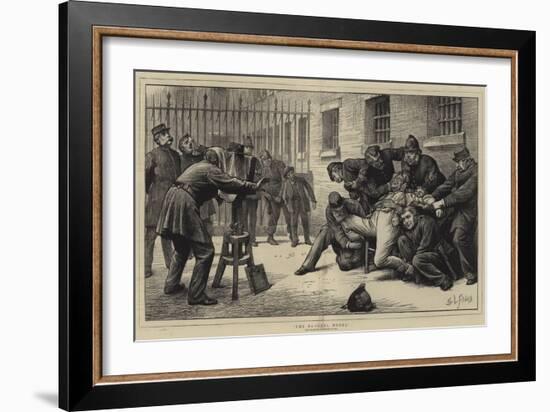 The Bashful Model-Sir Samuel Luke Fildes-Framed Giclee Print