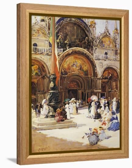 The Basilica Di San Marco-Fernand-marie-eugene Legout-gerard-Framed Premier Image Canvas