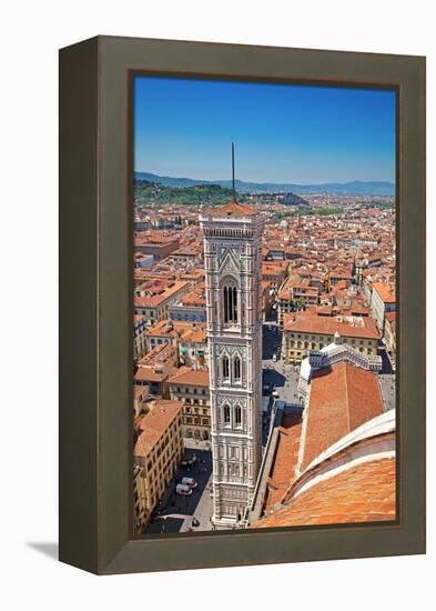 The Basilica Di Santa Maria Del Fiore, Florence, Italy-swisshippo-Framed Stretched Canvas