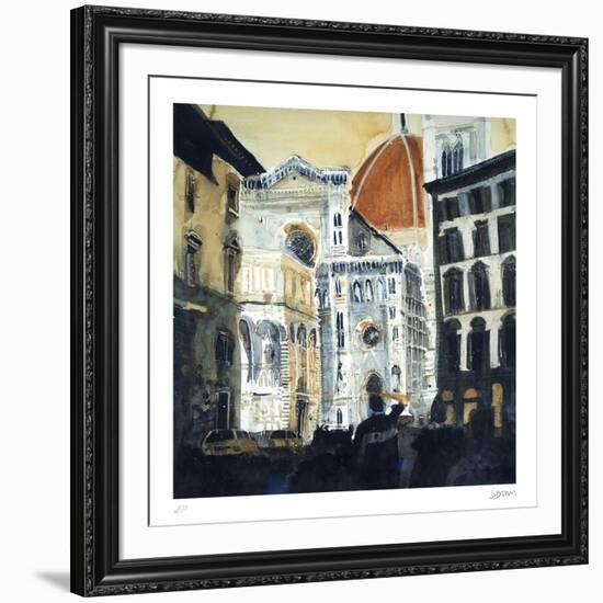 The Basilica di Santa Maria del Fiore, Florence-Susan Brown-Framed Collectable Print