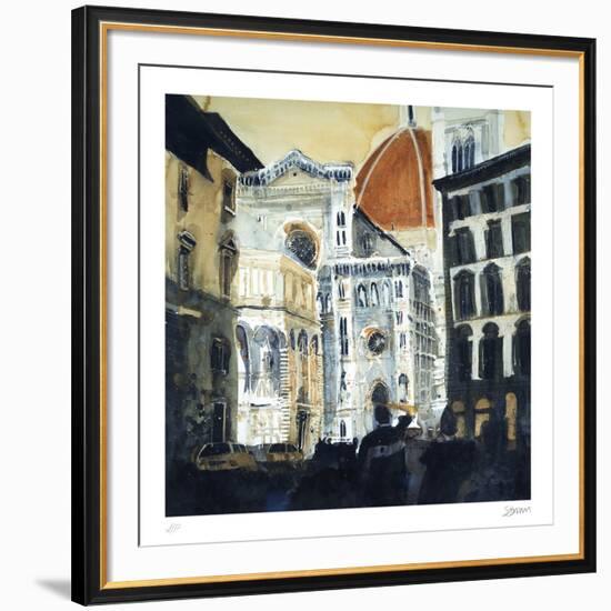 The Basilica di Santa Maria del Fiore, Florence-Susan Brown-Framed Collectable Print