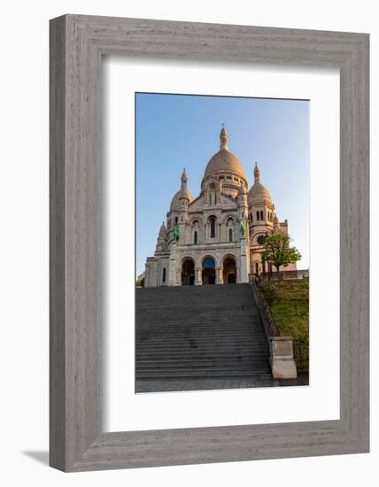 The Basilica of Sacre Coeur de Montmartre, Montmartre, Paris, France, Europe-Neil Farrin-Framed Photographic Print