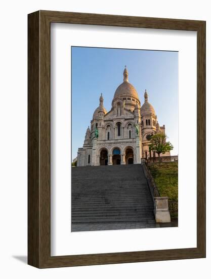 The Basilica of Sacre Coeur de Montmartre, Montmartre, Paris, France, Europe-Neil Farrin-Framed Photographic Print