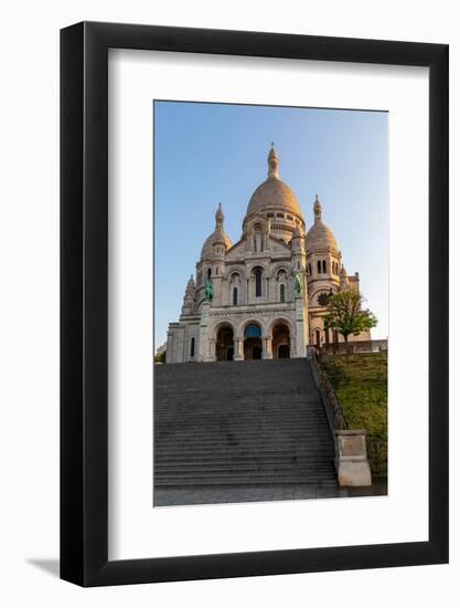 The Basilica of Sacre Coeur de Montmartre, Montmartre, Paris, France, Europe-Neil Farrin-Framed Photographic Print