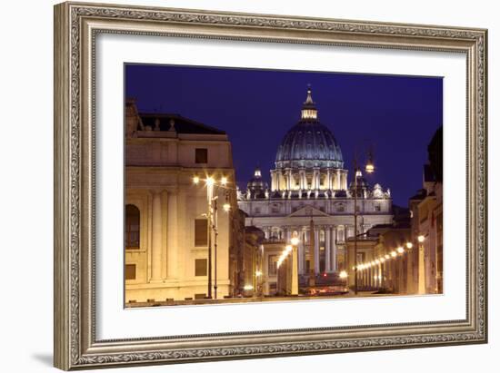 The Basilica of Saint Peter Is Located Within the Vatican City-LatitudeStock-Framed Photographic Print