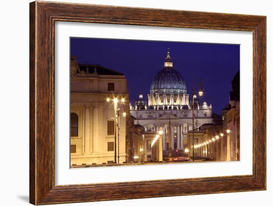 The Basilica of Saint Peter Is Located Within the Vatican City-LatitudeStock-Framed Photographic Print