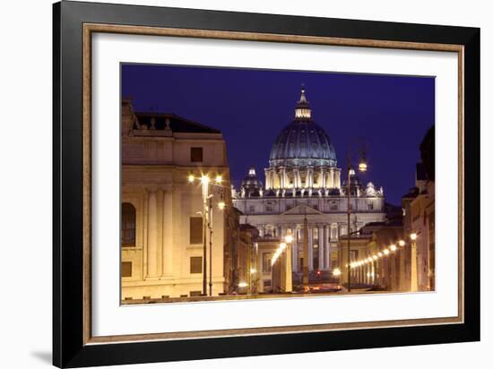 The Basilica of Saint Peter Is Located Within the Vatican City-LatitudeStock-Framed Photographic Print