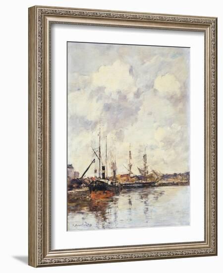 The Basin, 1891-Eugene Louis Boudin-Framed Giclee Print