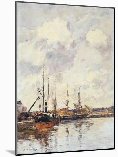 The Basin, 1891-Eugene Louis Boudin-Mounted Giclee Print