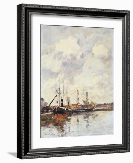 The Basin, 1891-Eugene Louis Boudin-Framed Giclee Print